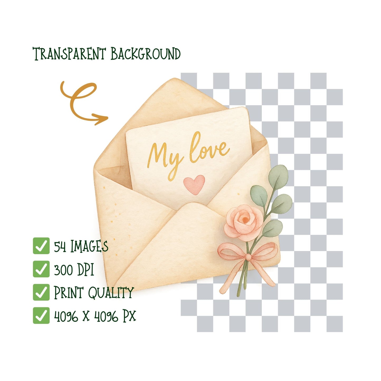 Engagement Anniversary Clipart Watercolor – Romantic Couple PNG | Wedding, Love & Celebration Art (54 Files)