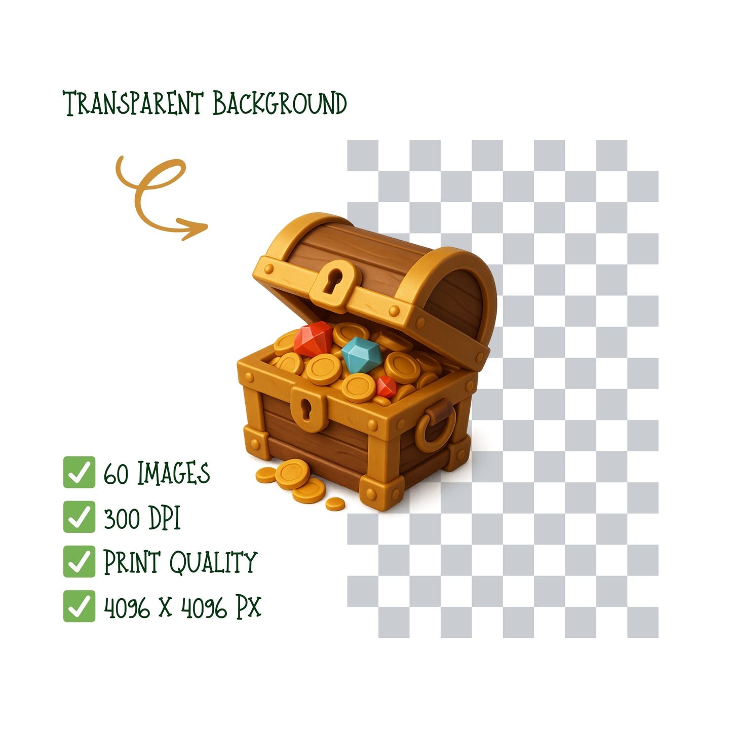 Medieval Clipart PNG – Castle, Knights & Fantasy Kingdom | Royal Medieval 3D Art Set (60 Files)