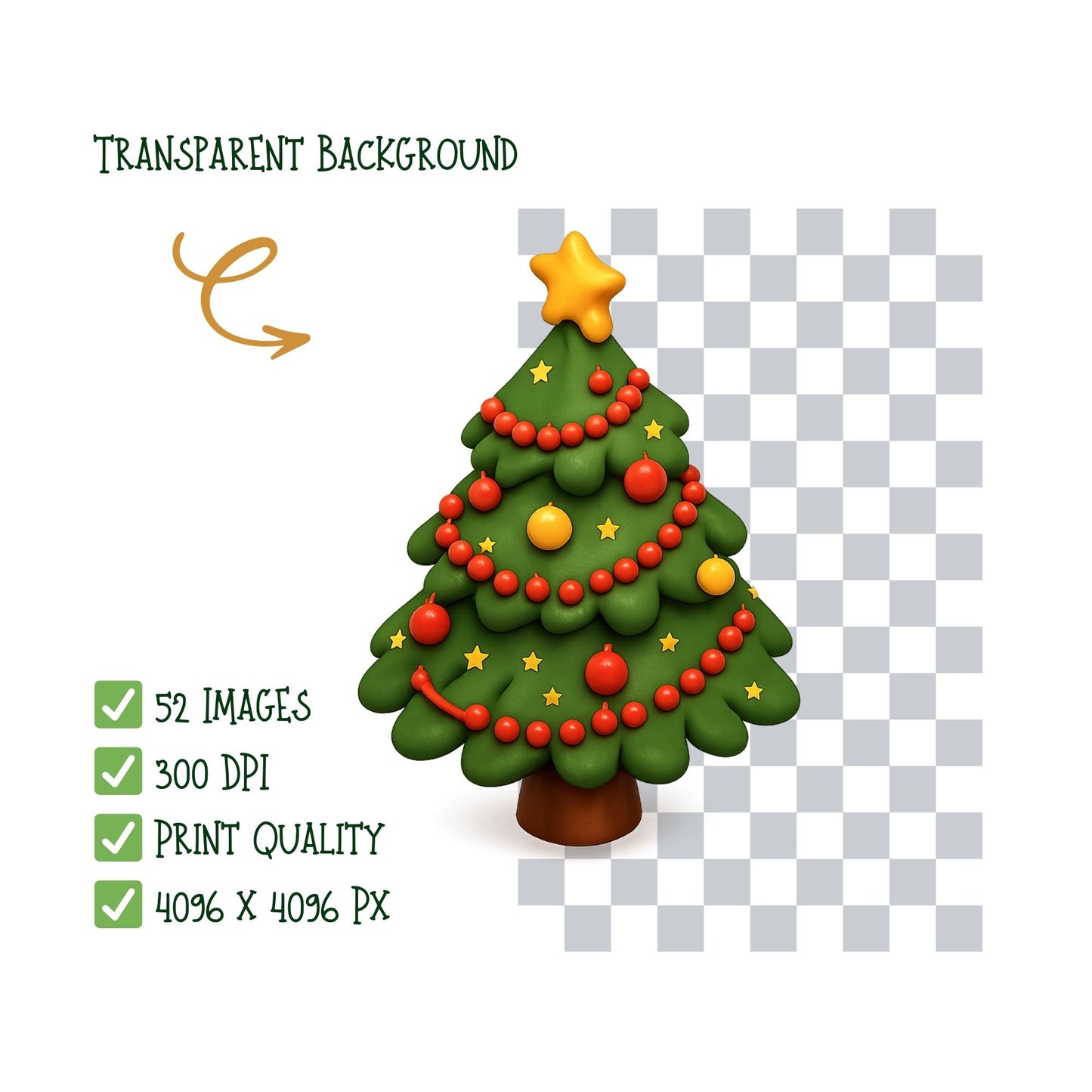 Christmas Gnome 3D Clipart PNG | Holiday Isometric Clipart | Christmas PNG Bundle | Gnome Graphics | Commercial Use