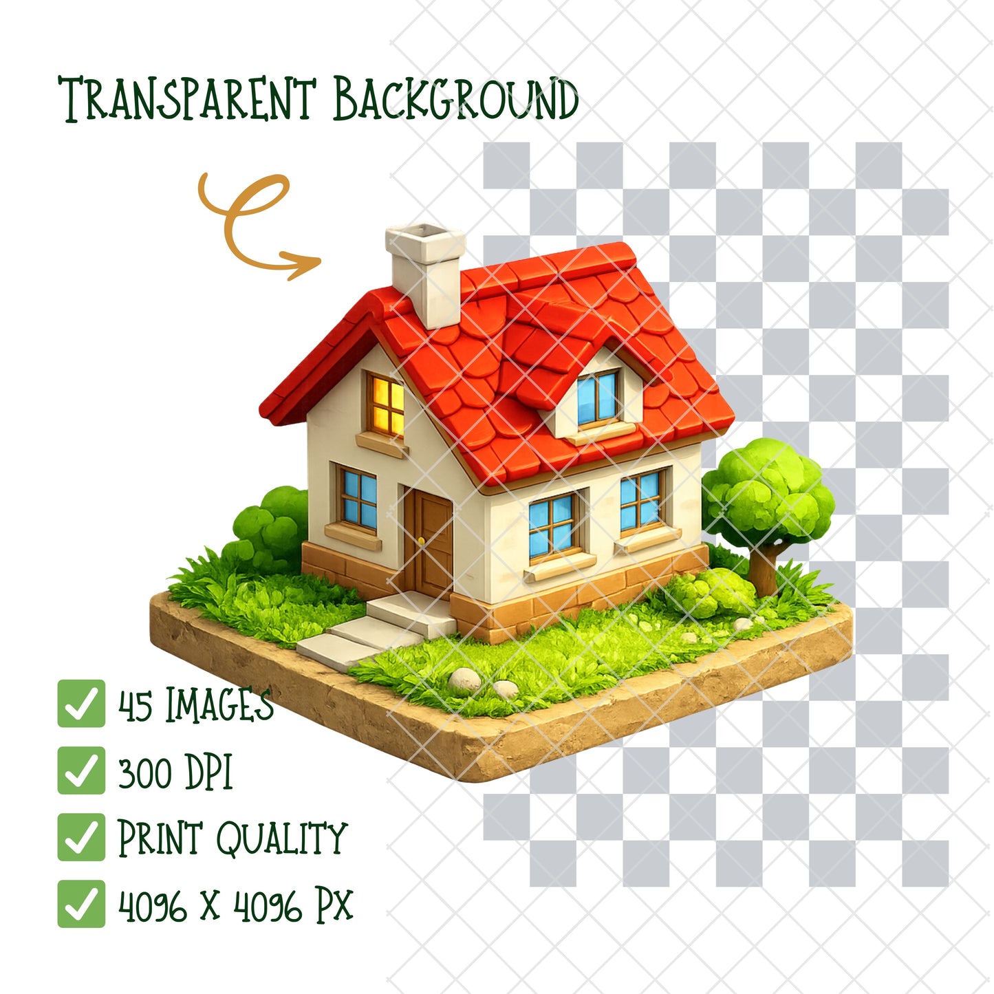 Real Estate Agent Clipart – Realtor Marketing PNG Bundle (45 Files)