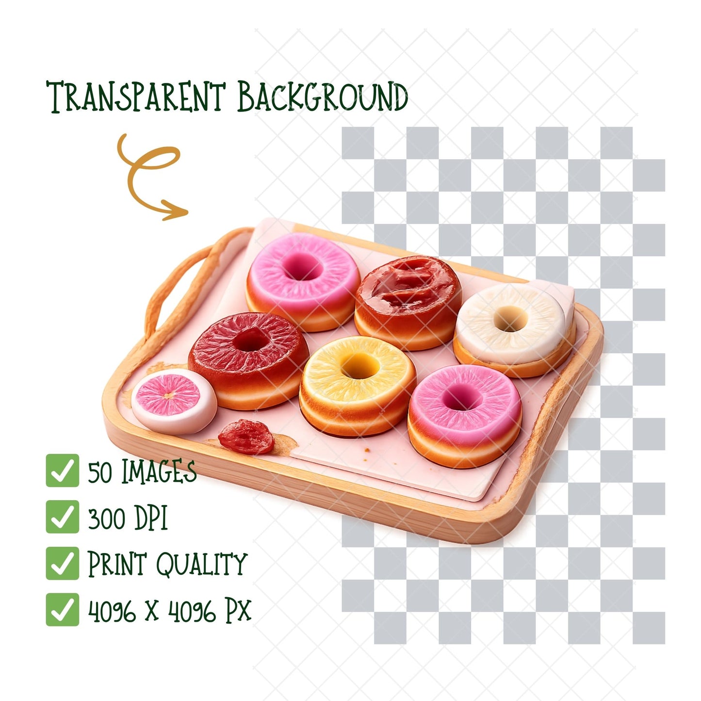 Chef and Barista PNG Clipart, Bakery & Cafe Isometric Graphics, Cute Kitchen Art, Recipe Cards, Stickers, Commercial Use, 50 PNG