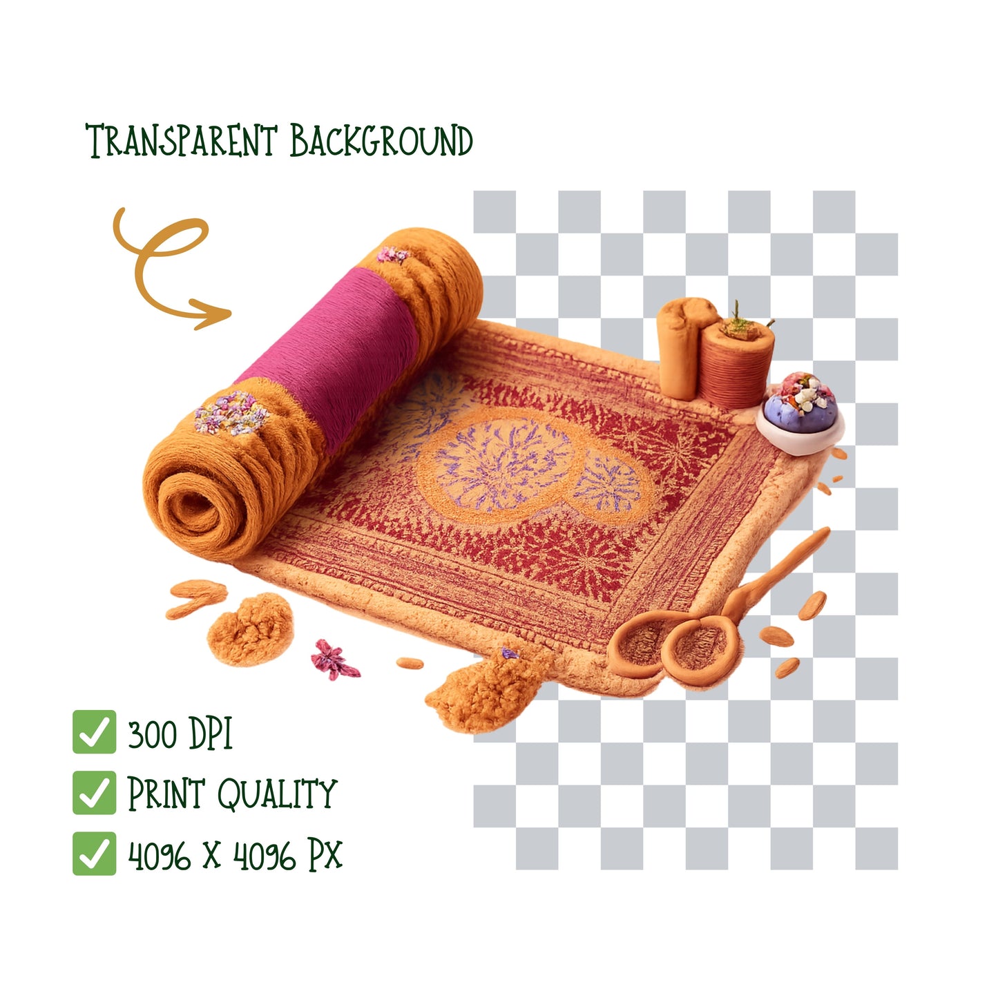Persian Empire Clipart Bundle – 55 Ancient History 3D PNG Files for Education, Crafts & Classroom Decor